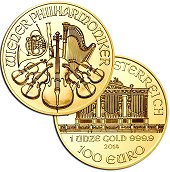 [Austria Philharmonic<p>Gold Coins (24kt)]