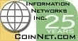 Coinnet.com 25 year logo
