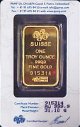 [1 oz. Gold Bars .9999 in Cert. Pack (PAMP)]