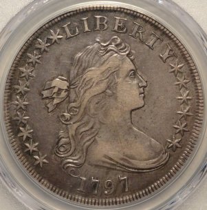 1797 Sm. Eagle Rev. Bust Dollar (PCGS)