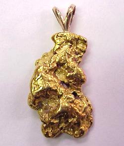 gold nugget jewellery