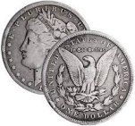 [Morgan Silver Dollars<p>(1878-1904)]