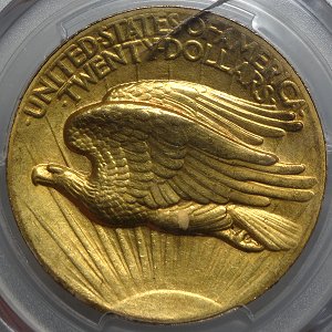 1907 U.S. $20 Hi Relief